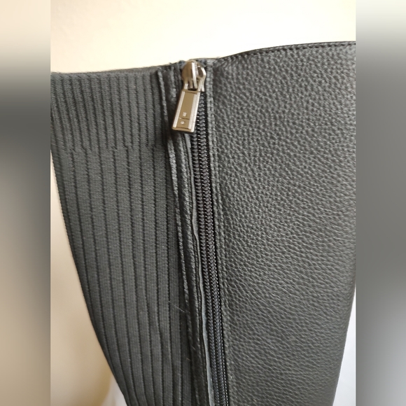 Kenneth Cole Reaction Woman's Tall Winnona Riding Boot Black Sz 6 - Picture 6 of 8